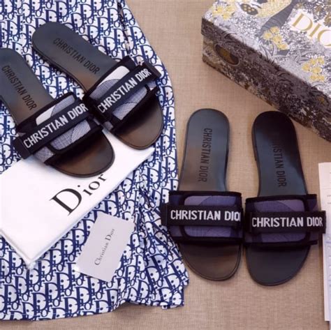 christian dior alide|christian dior slides on sale.